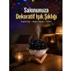 Gece lambası özellikli taşınabilir nemlendirici ve aromaterapi cihazı USB girişli