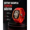 Geniş Ekranlı Akıllı Saat Şık ve Modern Tasarım Yeni Nesil