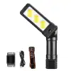 Gold Silver Gs-225 3 Led Usb Şarjlı Çok Fonksiyonlu Kafa Feneri