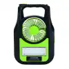 Gold Silver Gs-909 Bluetooth Radyo Usb Güneş Paneli Dahil Solar Enerjili 3 Ampullü Şarjlı Spot Fener