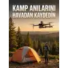 GPS Destekli Katlanabilir Çift Kameralı Drone Ekranlı Kumandalı