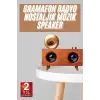 Gramafon Nostaljik Radyo Yüksek Ses Kalitesi USB TF Kart Aux
