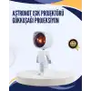 Gün Batımı Efekti Sunan Astronot LED Masa Lambası