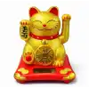 Güneş Enerjili Sallanan Şans Kedisi - Maneki Neko Alk4524