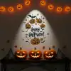 Halloween Temalı Balkabaklı Duvar Sticker Seti