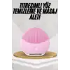 Hassas Ciltlere Özel Titreşimli Yüz Temizleme ve Masaj Aleti