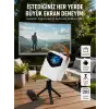 HD Ayaklı Portatif Projeksiyon Cihazı Android İşlemcili Sinema Projektörü