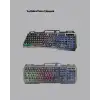 HN01 KULAKLIK + PG-8018 OYUNCU KLAVYESİ SET