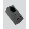 Isıya Dayanıklı PC Gövdeli Akım Korumalı Priz 4 USB Yeni Nesil