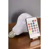 Kablosuz Bluetooth Hoparlör Led Lamba