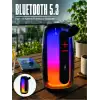Kablosuz Bluetooth Hoparlör RGB Ambiyans Işıklı USB ve TF Kart Destekli