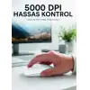 Kablosuz Bluetooth  Mouse Sessiz Tıklama Ergonomik Wireless Fare