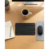 Kablosuz Klavye ve Mouse Kombosu Bluetooth Uyumlu Sessiz Set