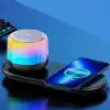 Kablosuz Şarj Standlı Bluetooth Hoparlör