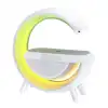 Kablosuz Şarj Standlı RGB Hoparlör