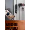 Kablosuz Sport Mıknatıslı Mikrofonlu Kulak İçi Kulaklık