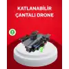 Katlanabilir Drone 1080P Kamera 0-100m Uçuş Mesafeli