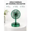 Katlanabilir Mini Fan – 3 Kademeli Soğutma, Şarjlı