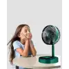 Katlanabilir Mini Fan – 3 Kademeli Soğutma, Şarjlı