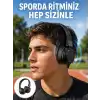 Katlanabilir Tasarımlı Taşınabilir Kablosuz Müzik Kulaklığı Yeni Nesil