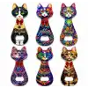 Kedi Tasarımı İstanbul Temalı Buzdolapı Süsü Magnet Alk5408