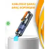 Kompakt Şarjlı El Süpürgesi Kuru ve Sıvı Temizlik 5 Atlı