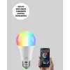 Kumanda Destekli Çok Renkli Akıllı LED Ampul Yeni Nesil
