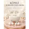 Küpeli Kablosuz Kulaklık Uzun Süreli Batarya Performansı