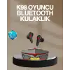 Led Işıklı Kablosuz Bluetooth 5.0  Kulaklık