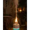 LED Işıklı Vintage Hava Nemlendirici Aromaterapi Difüzörü USB Şarjlı
