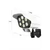 LED Lamba-Güneş Paneli Destekli Uzaktan Kumandalı Solar LED Lamba