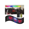 Led Panel Cama Yapışan Telefon Kontrollü Led Ekran Panel 16*64 Led Sayısı