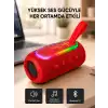 Mavi Taşınabilir Bluetooth Hoparlör Kompakt Tasarım ve Güçlü Ses