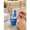 Mavi Tırnak Bakım Seti Çok Amaçlı Manikür Pedikür Kiti