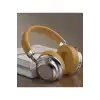 Metal Kulak Üstü Kablosuz Bluetooth Kulaklık Hybrid Anc Type-c Hızlı Şarj Bluetooth 6.0