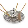 Metal Yuvarlak Budalı Tütsülük Ksk2188