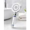 Mineral Taşlı Filtreli Duş Başlığı Güçlü Su Basınçlı Banyo Başlığı