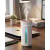Mini Araç Nemlendirici 5 Esans Hediyeli USB Işıklı Koku Difüzörü