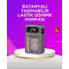 Mini Boy Elektrikli Şarjlı Yüksek Basınçlı Lastik Şişirme Pompası