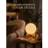 Modern Tasarımlı 3D Ay Lambası Yatak Odası ve Salon Dekoru