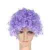 Mor Renkli Kıvırcık Peruk