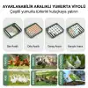 MY110 Yumurta Kapasiteli Tam Otomatik Kuluçka Makinesi Su Pompası ve Yedek Çevirme Motoru Hediyeli