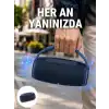 Net Stereo Ses Sunan IPX5 Su Geçirmez Bluetooth Hoparlör Yeni Nesil