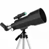 400x70mm Açıklıklı Refrakter Teleskoplar (15x-150x), Telefon Adaptörlü Reflex
