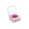 Nostalji Mini Plak Görünümlü Radyolu Bluetooth Hoparlör 3d Ses Dalgası Retro Müzik Plak Pembe