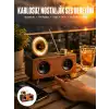Nostaljik Radyo Bluetooth Bağlantılı Şarjlı Yüksek Ses Kaliteli Yeni Nesil