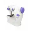 Pedallı Mini Dikiş Makinesi Çift Makara Kilitli Dikiş