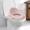 Pembe Kulplu Çocuk Klozet Adaptörü