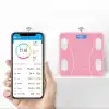 Pembe Renk Bluetooth Özellikli Akıllı Tartı