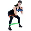 Pilates Squat Aerobik Direnç Lastiği 5 Li Paket
